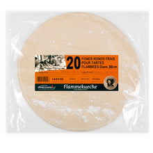 Afbeelding in Gallery-weergave laden, Flammkuchen bodem rond 30cm - 40 Stuks