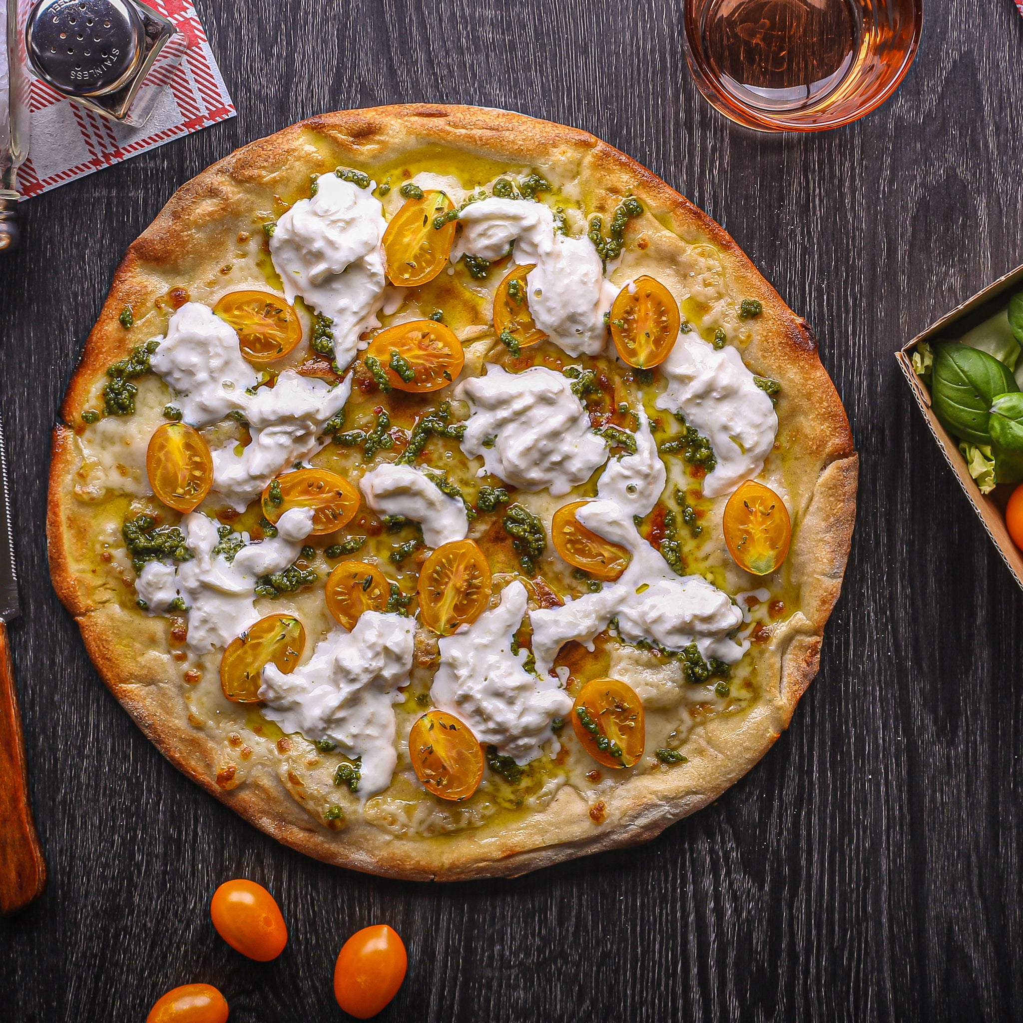 Pizza Bodem Roma Gold 33cm 50 Stuks